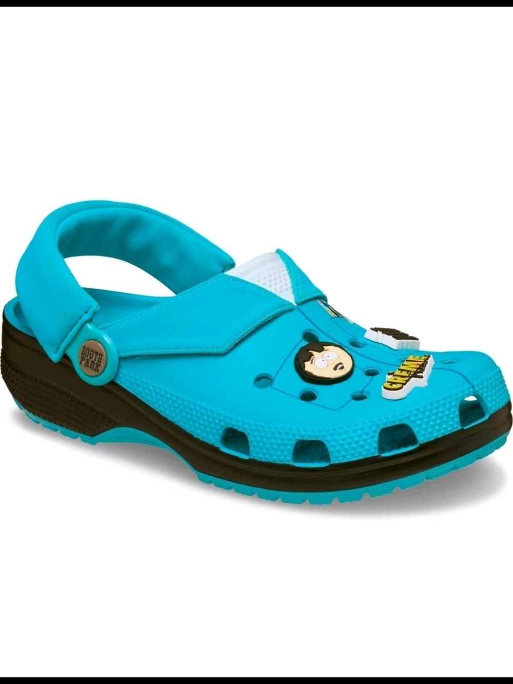 CROCS South Park Randy CIS CIG classic Clog Jibbitz Men's 9 Women's 11 New - Picture 12 of 14